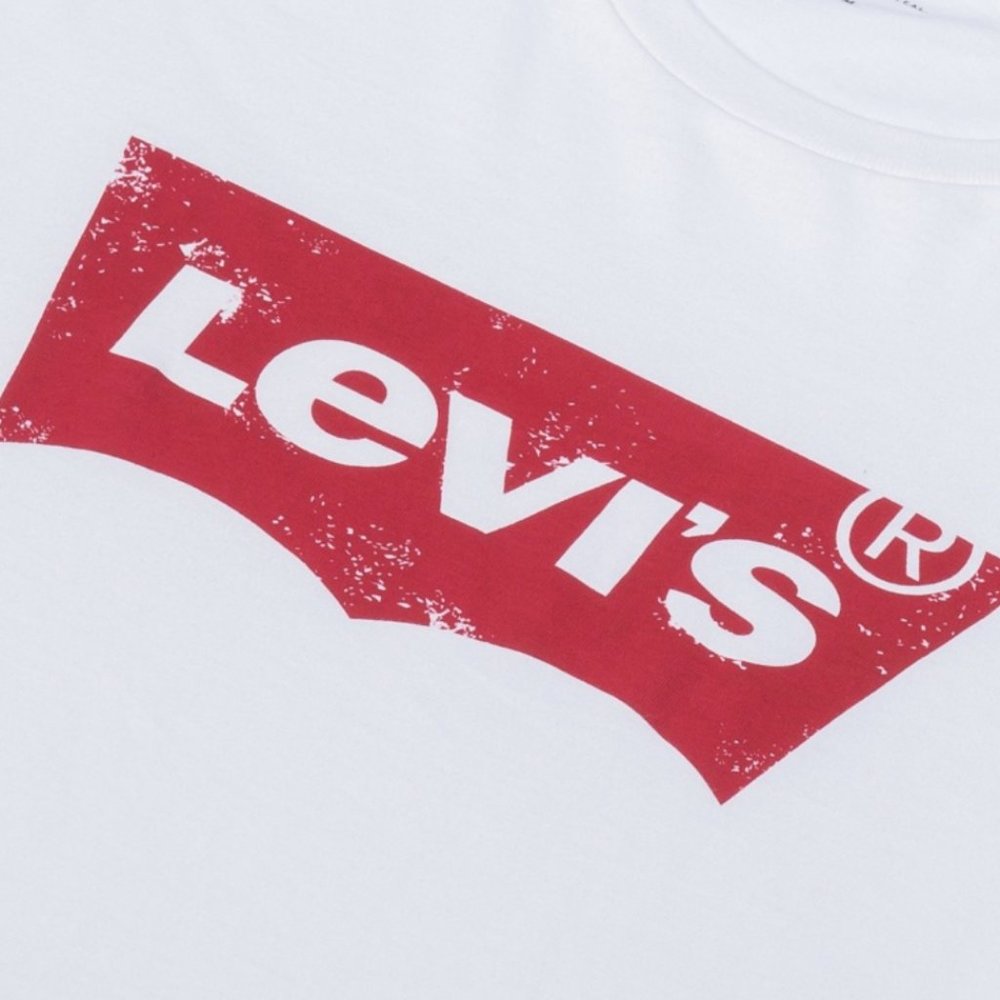 💖MEGA SALE💖 Levi’s LOGO CLASSIC Set-in Nec White Men's Size M/L/XL 177830197 - Picture 3 of 4